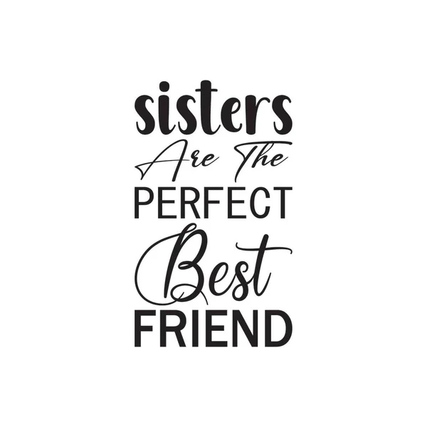 Сестры Лучший Друг — стоковый вектор