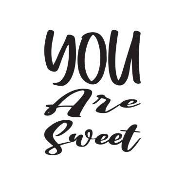 Sen tatlı siyah bir alıntısın.