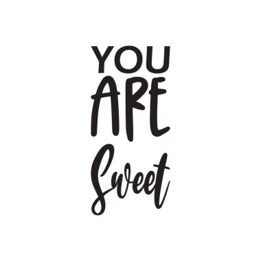 Sen tatlı siyah bir alıntısın.