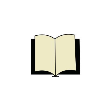 kitap simgesi vektör illüstrasyon tasarımı