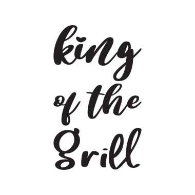 Izgaranın kralı siyah harf alıntısı