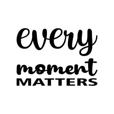 Her an siyah harflerle yazılır.