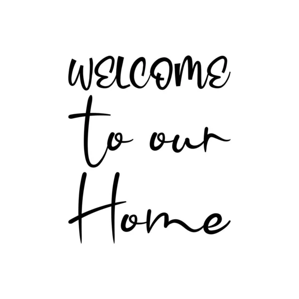 Добро Пожаловать Дом — стоковый вектор