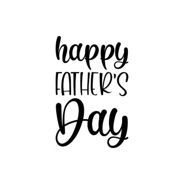 happy father's day black letter quote