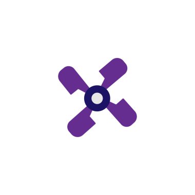 Balonlar logo vektör illüstrasyon tasarımı