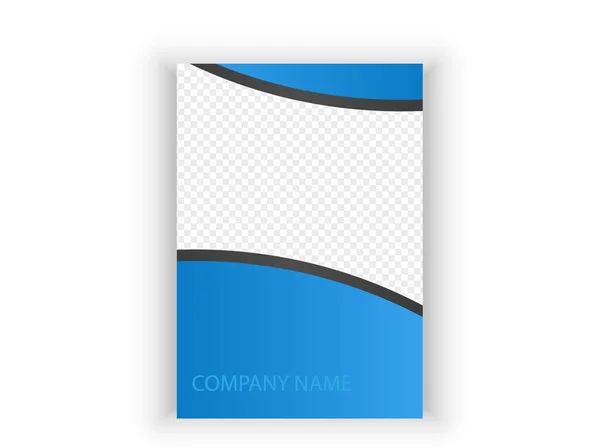 可打印的传单模板 商业传单 — 图库矢量图片