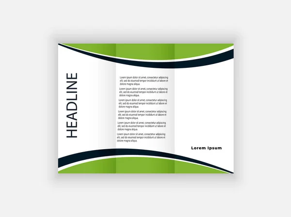 Printable Flyer Template Business Flyer — Stock vektor