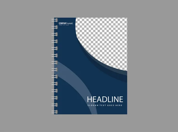 Folheto Negócios Corporativo Formato Folheto Para Publicidade Vetorial Design Abstrato —  Vetores de Stock