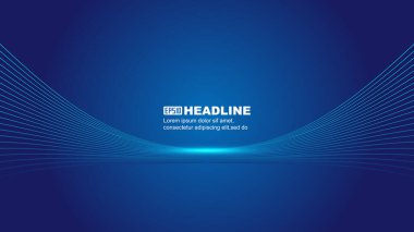 Mavi eğri çizgiler soyut doku vektör arkaplanı