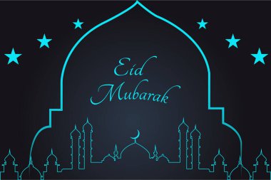 İslami bayram mübarek kart tasarımı