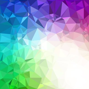 Geometrik prizma desenli duvar kağıdı tasarımı