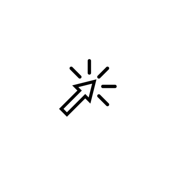 Εικονίδιο Γραμμής Δρομέα Διανυσματικό Σύμβολο Μοντέρνο Επίπεδο Στυλ Λευκό Φόντο — Διανυσματικό Αρχείο