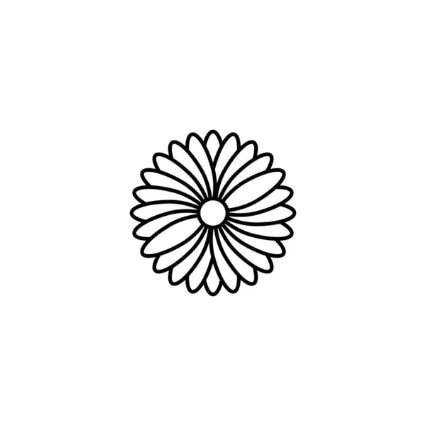 Blumen Icon Vektor Set Garten Illustration Schildersammlung Floga Symbol Oder — Stockvektor
