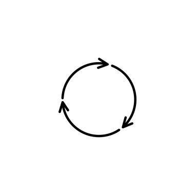 Birçok amaç için simge vektör illüstrasyon logo şablonunu yeniden oluştur