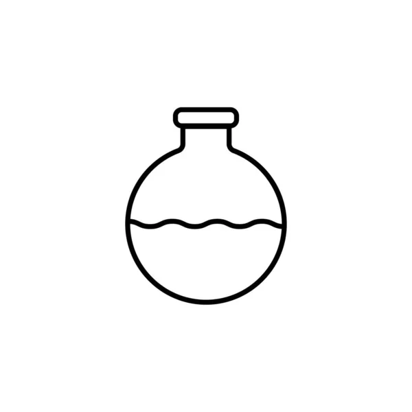 Ikona Reakcji Chemicznej Element Ikony Ochrony Środowiska Nazwą Dla Aplikacji — Wektor stockowy