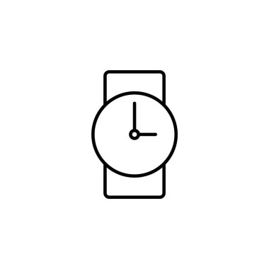 Wristwatch simge vektörünün en iyisi, modada logo şablonu. Pek çok amaca uygun..