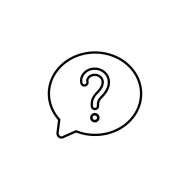 Soru İşareti Simgesi - Tasarım, Sunum, Web Sitesi veya Uygulamalar İçin Vektör, İmza ve Sembol.