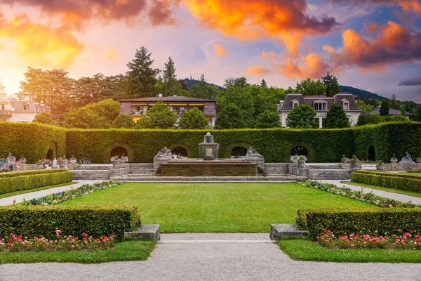 Baden Baden Spa Town Historic Buildings Famous Old Town Baden — Fotografie, imagine de stoc