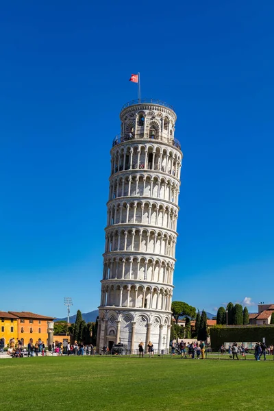 Leaning Tower Pisa Sunny Day Pisa Italy Leaning Tower Pisa — ストック写真