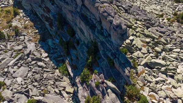 Felsbrocken Der Nähe Von Scheregesh Anblick Kamele — Stockfoto