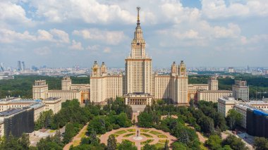 Moskova Devlet Üniversitesi (MSU), ana bina, Mekanik ve Matematik Fakültesi, Moskova, Rusya