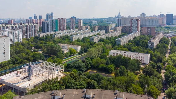 Ochakovo Matveevsky Distrito Altura Verano Moscú Calle Veernaya — Foto de Stock