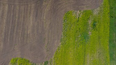 Yazın Rusya 'nın en yüksek noktasından tarımsal alanlar