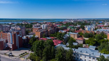 Tomsk 'un Kirovsky ilçesi Rusya' nın yüksek şehirlerinden