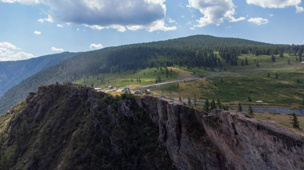 Dağ yaz manzarası, Altai Dağı Cumhuriyeti, Rusya