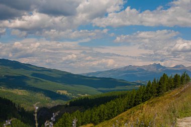 Bulutlu yaz manzarası, Gorny Altai Cumhuriyeti, Rusya