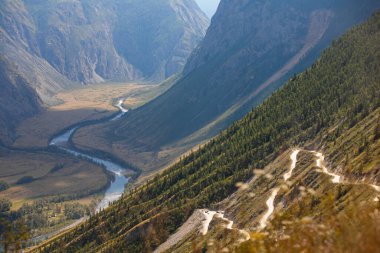 Chulyshman Vadisi ve Katu-Yaryk Geçidi, Gorny Altai Cumhuriyeti, Rusya