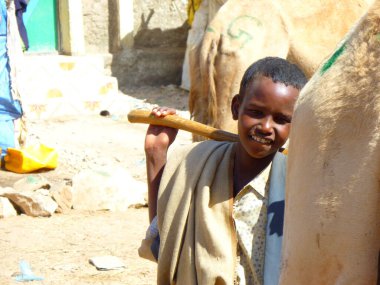Somali 'deki bu göçebe çocuklar için çocukluklarında zaten bir okul yok..
