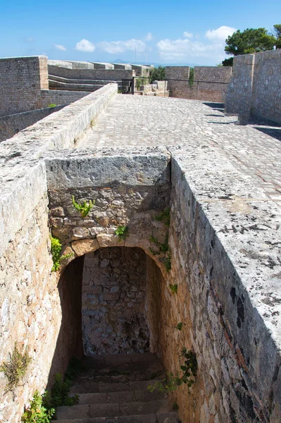 Fortaleza Pylos Niokastro Começou Ser Construída Pelos Otomanos 1573 Pouco — Fotografia de Stock