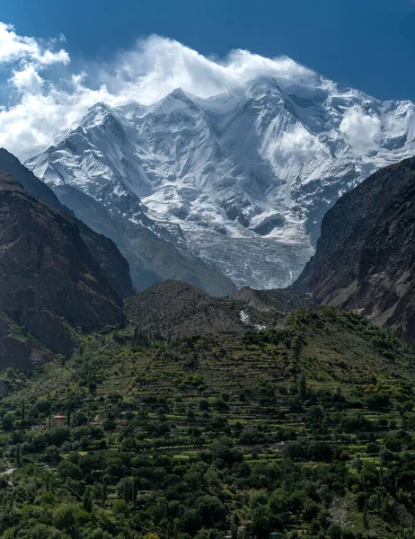 Scenic View Mountains Hunza Valley — Stock Photo, Image