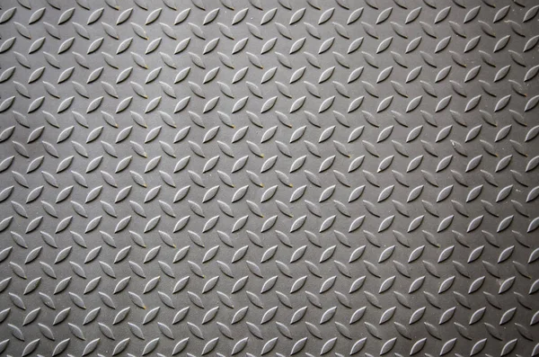 Detailní Záběr Průmyslové Podlahy Kovu Stříbra Hliníku Tovární Textura — Stock fotografie