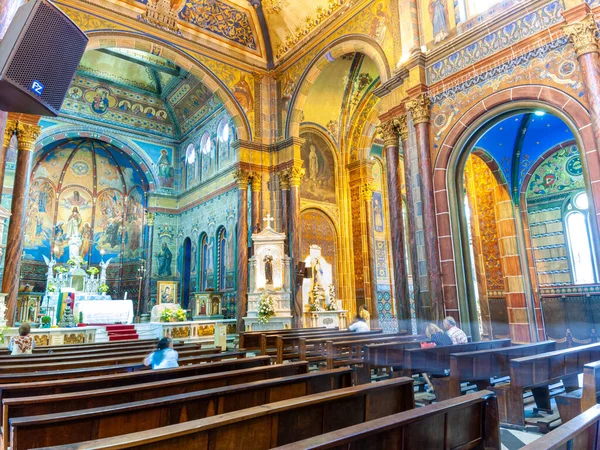 Розташований Авеніді Афонсу Пена Церква Нещодавно Відреставрована — стокове фото