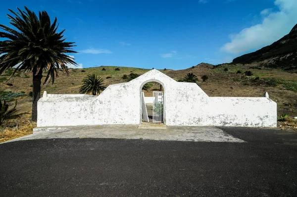 Cementerio Mediterreano Típico Español Gomera Islas Canarias —  Fotos de Stock