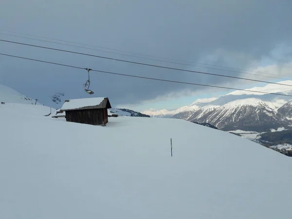 Skifahren Moritz Winter — Stockfoto