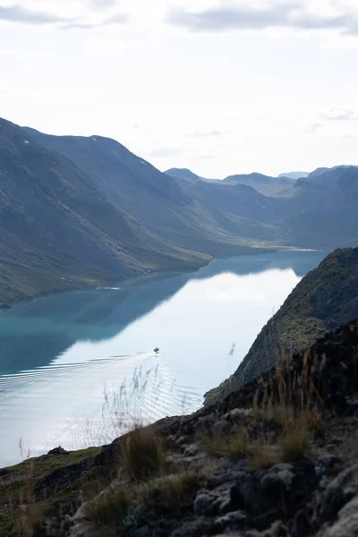 Βουνά Και Τοπίο Γύρω Από Besseggen Και Jotunheimen Στη Νορβηγία — Φωτογραφία Αρχείου
