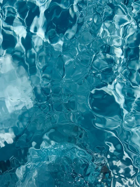 Piękne Niebieskie Tło Powierzchni Wody — Zdjęcie stockowe
