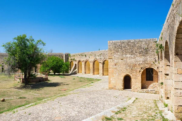 Fæstningen Pylos Niokastro Begyndte Blive Bygget Osmannerne 1573 Kort Efter - Stock-foto