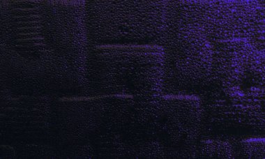 Mavi ışık ile desenli siyah bir arkaplan yakın plan