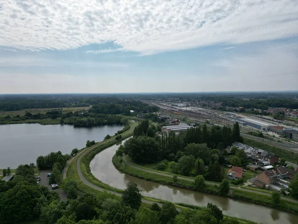 Landscape View Nekker Belgium — Stock Photo, Image