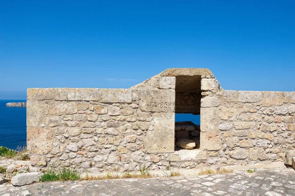 Die Festung Von Pylos Niokastro Wurde 1573 Kurz Nach Ihrer — Stockfoto