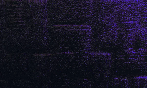 Egy Közeli Kép Egy Texturált Fekete Háttér Egy Kék Fény — Stock Fotó