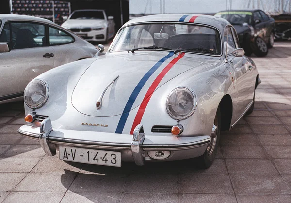 Historické Německé Sportovní Auto Ulici Porsche 356 — Stock fotografie