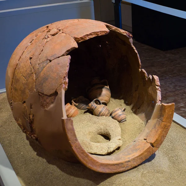 Museu Arqueológico Pylos Dos Museus Mais Importantes Messínia Seus Quartos — Fotografia de Stock