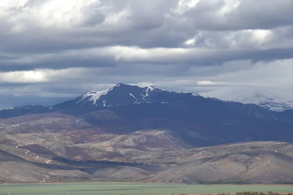 Mountan Lake Clouds Vista — Stock Photo, Image