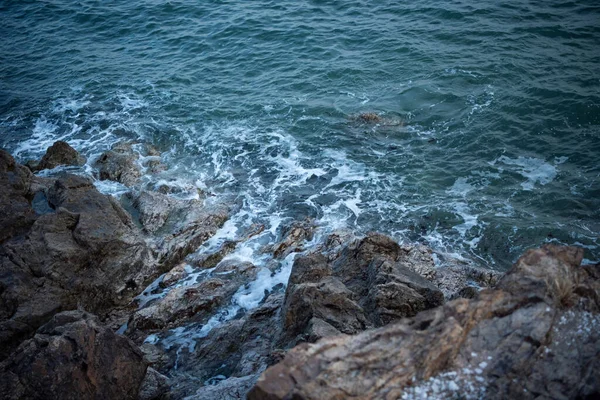 海滩的美丽的景色 — 图库照片