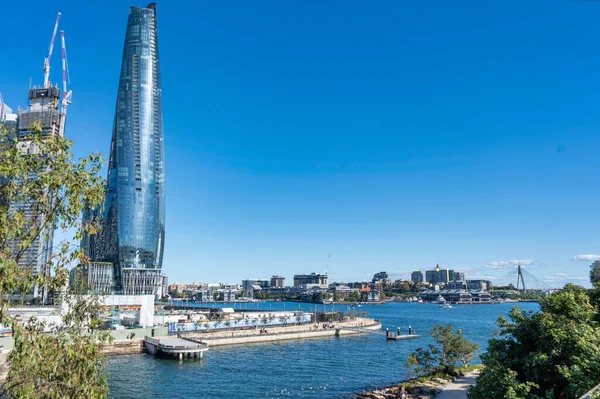 Horizonte Sydney Con One Barangaroo Crown Sydney Nsw Australia —  Fotos de Stock